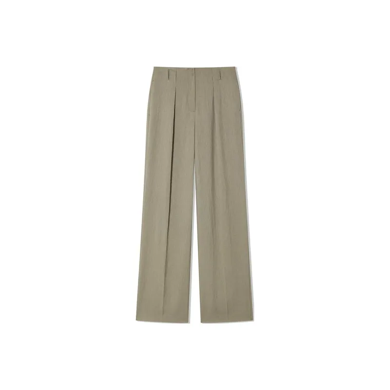 COVERINS Casual Pants Women's Gray Green-0