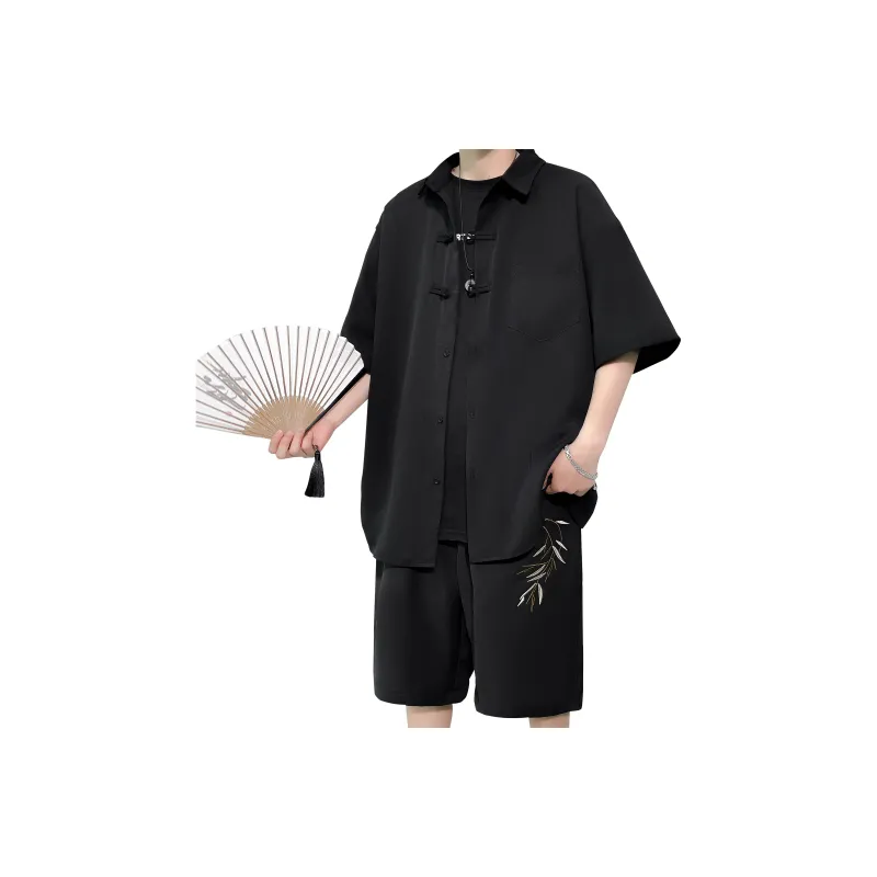 MARK WAFFLE Shirt Matching Set Unisex-4
