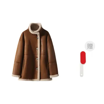 Kele Coco Fur Women's Chestnut Brown