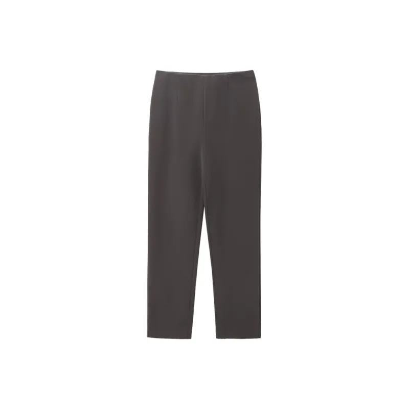 OVV Casual Pants Women's Dark Gray Solid Color 09-0