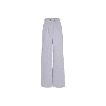 Zimmermann SS24 Casual Pants Women's Light Purple