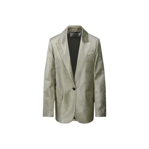 Forte Forte Single breasted Velvet Blazer