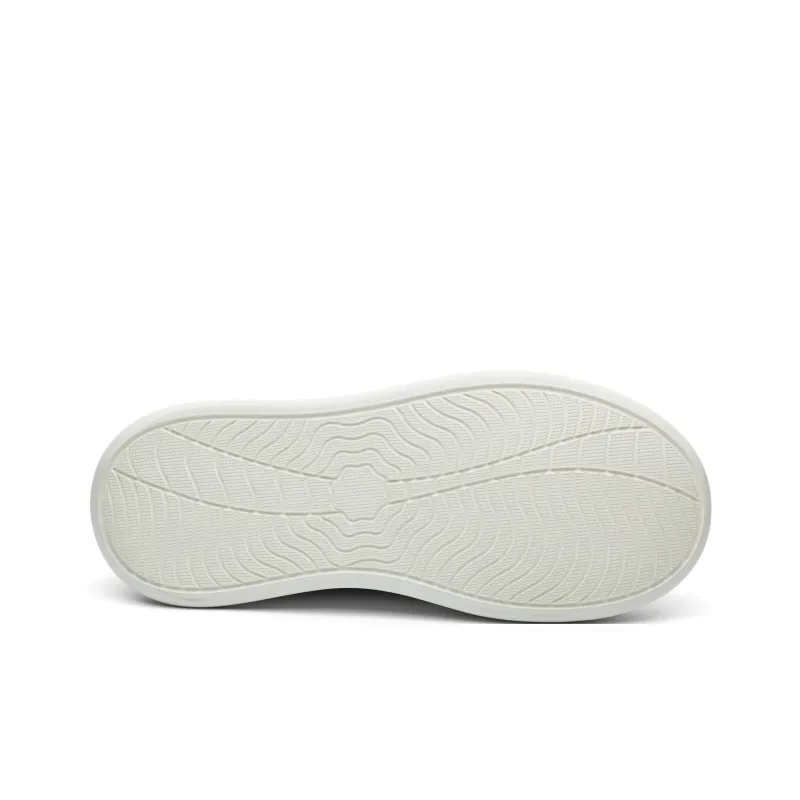 JEEP SPIRIT Canvas Shoes Men Low Top Moon Dust Gray-5