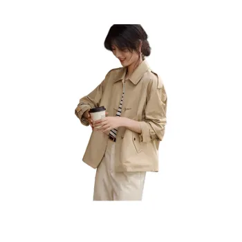 XWI Trench Coats Women's Khaki