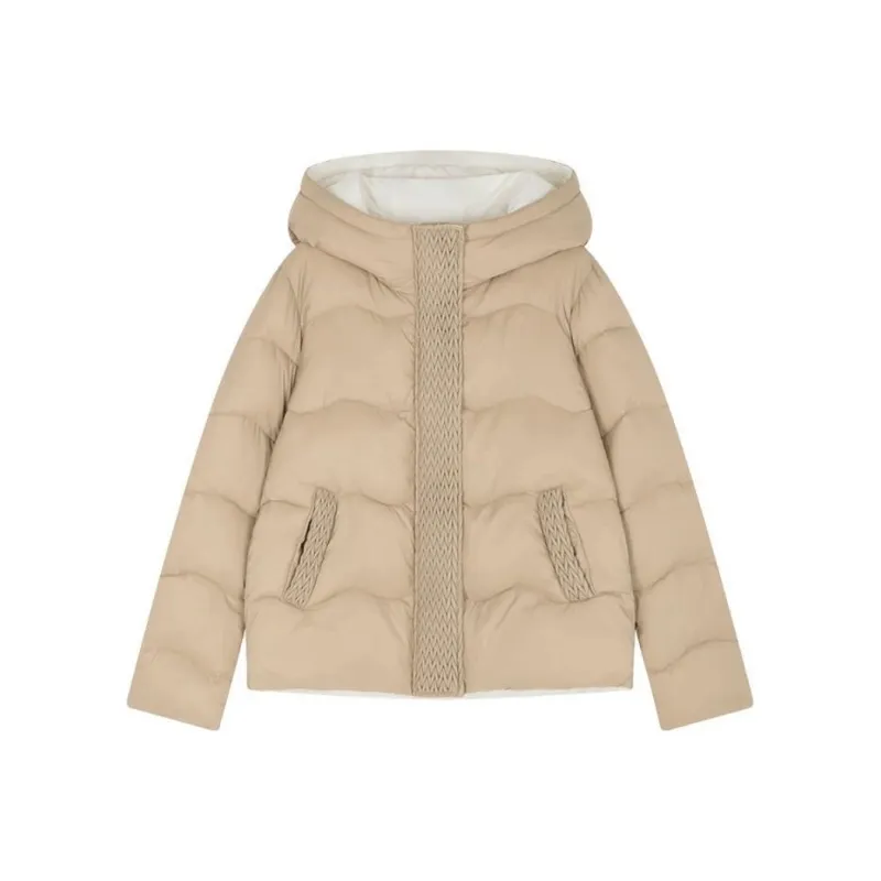 IHIMI Puffer Jacket Women's Light Khaki-0