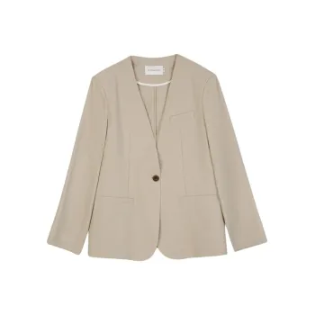 WHITEALLUSION Business Suit Women's Coffee