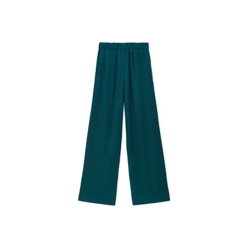 LOEWE Pyjama Trousers 'Dark Green'