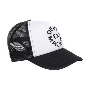 Deus Ex Machina Polyester Baseball Caps Unisex White