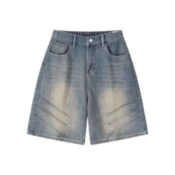 SAME FLOW Denim Shorts Unisex