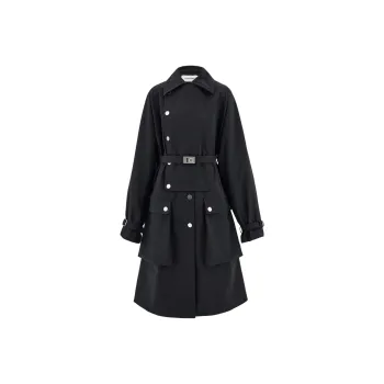 Ferragamo Coats Women's Black