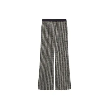 COS Casual Pants Women's Black/White