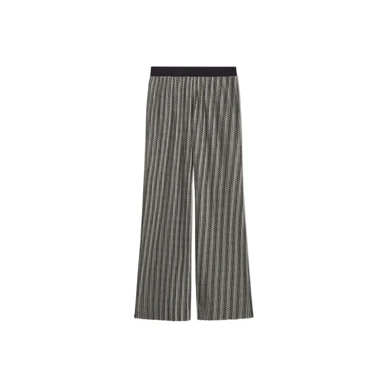 COS Casual Pants Women's Black/White-0