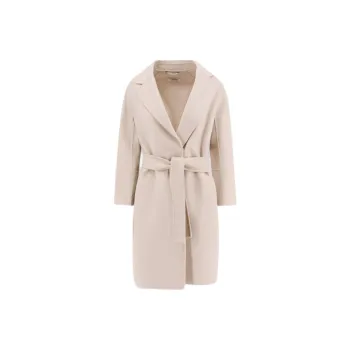 'S MAX MARA Arona Belted Long Sleeved Coat
