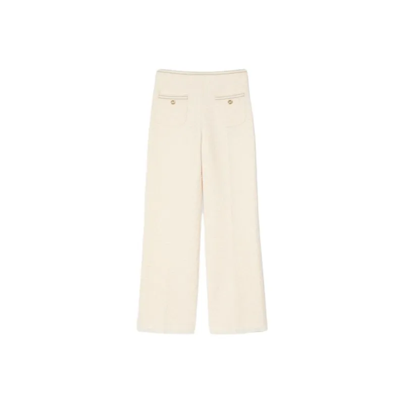 Sandro Tweed Trousers-0
