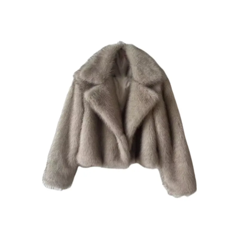 Beautiful Wardrobe Velvet feel Coat Unisex-2