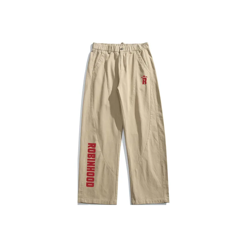 ROBINHOOD Casual Pants Unisex Black-6