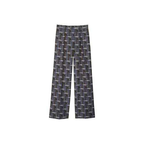 Burberry Casual Pants Women's Marine Blue