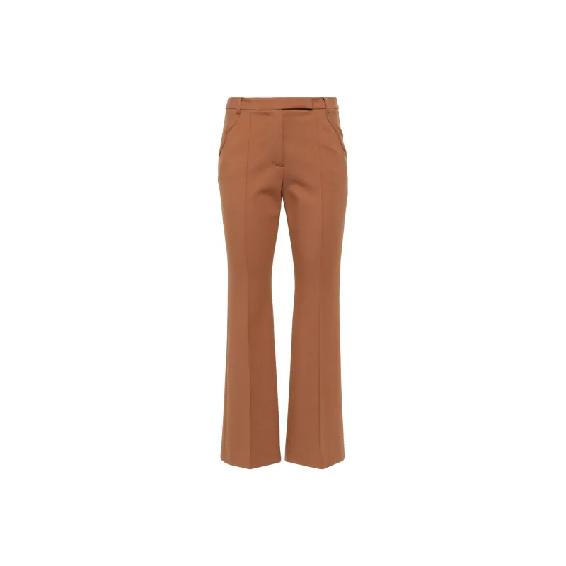 Dorothee Schumacher Flared Cropped Trousers-0