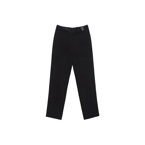 Bebe 블랙 여성 캐주얼 팬츠