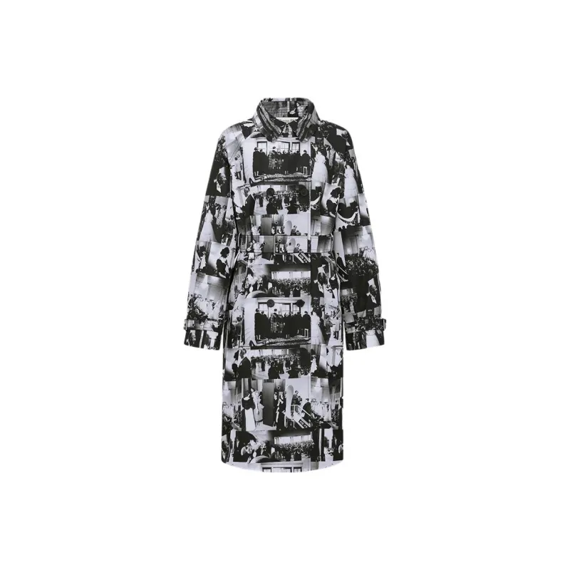DIOR Trench Coats Women's Black-0