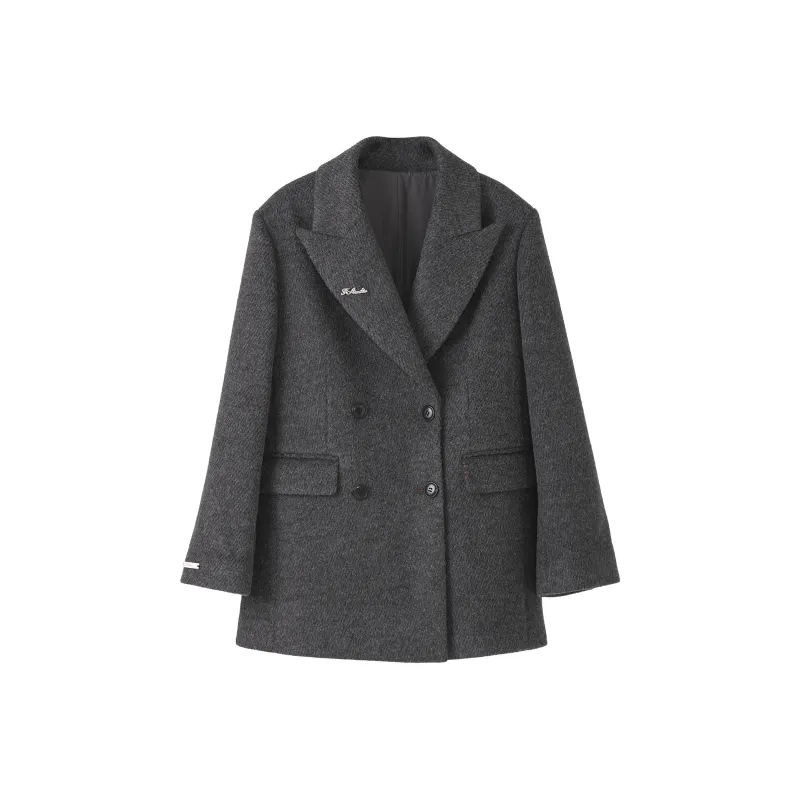 Fstudio Velvet feel Coat Women's Gray-0
