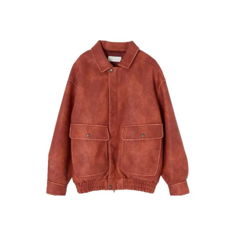 MOUSSY Leather Jackets Women's-4