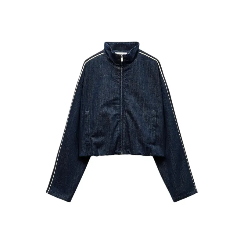 ZARA Trf Denim Jacket Women's Indigo-0
