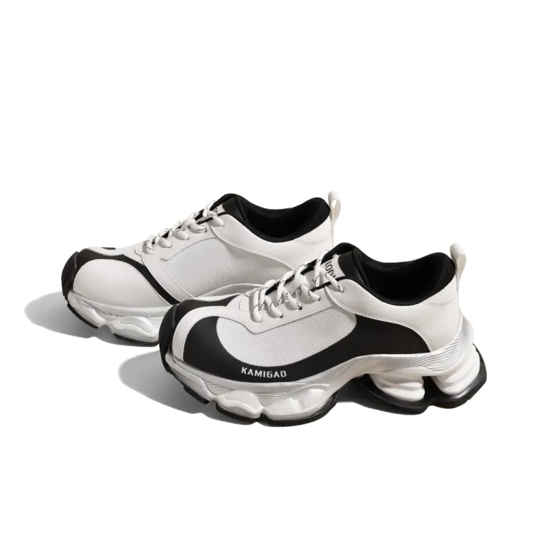 KODI Slip Resistant, Breathable, Height Increasing Low Top Chunky Sneakers Women's-16