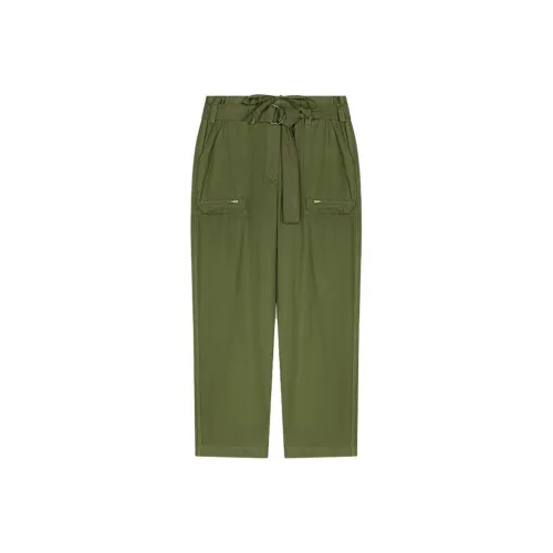 Maje SS23 Capsule Series Casual Pants Women's Khaki