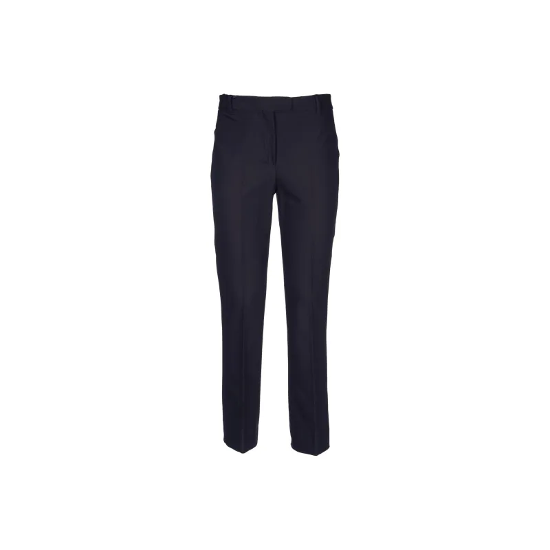 'S MAX MARA Fatina Pleat Detailed Slim Fit Trousers-0