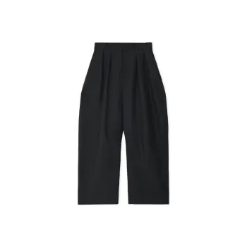 LOEWE Wool Barrel Trousers