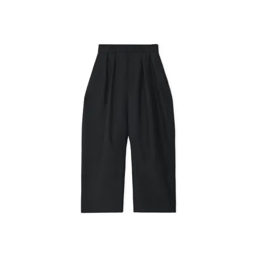 LOEWE Wool Barrel Trousers