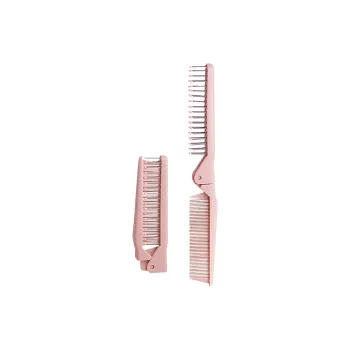 Malian Foldable Mini Comb Fine Toothed Forehead Comb With Portable Design