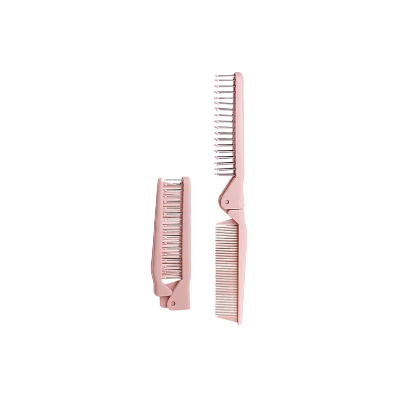 Malian Foldable Mini Comb Fine Toothed Forehead Comb With Portable Design-0