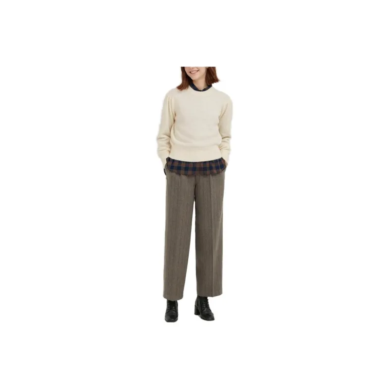 UNIQLO Casual Pants Women's Chestnut-0