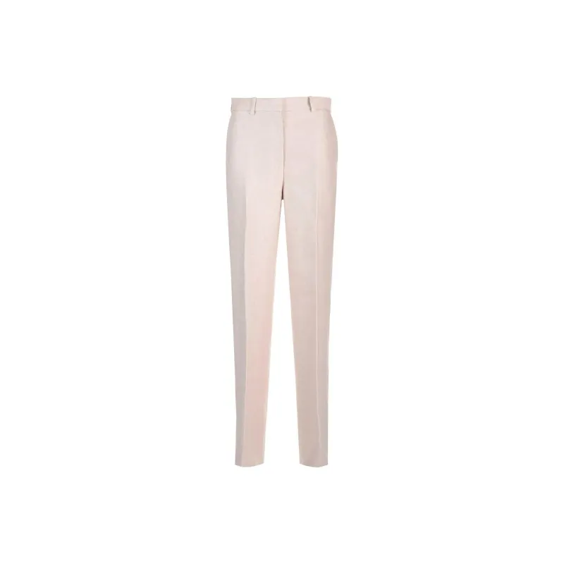 THEORY Pleated Straight Leg Trousers-0