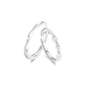 CHINA GOLD Natural Topaz Rings Unisex