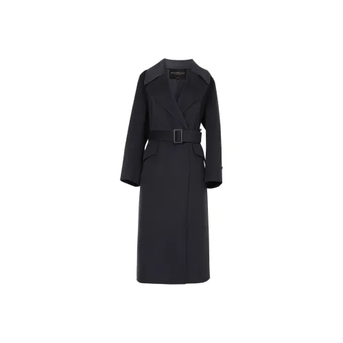 ROEYSHOUSE Coats Women's Black Jade Black