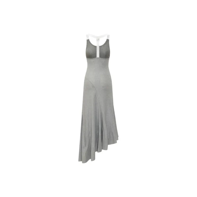 OFF WHITE Ribbed knit Midi Dress-1