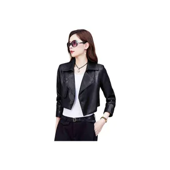 Yi Mengyuan Leather Jacket Women's