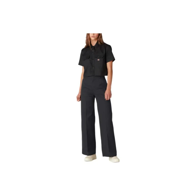 Dickies Casual Pants Women's Stone Washed Black-0