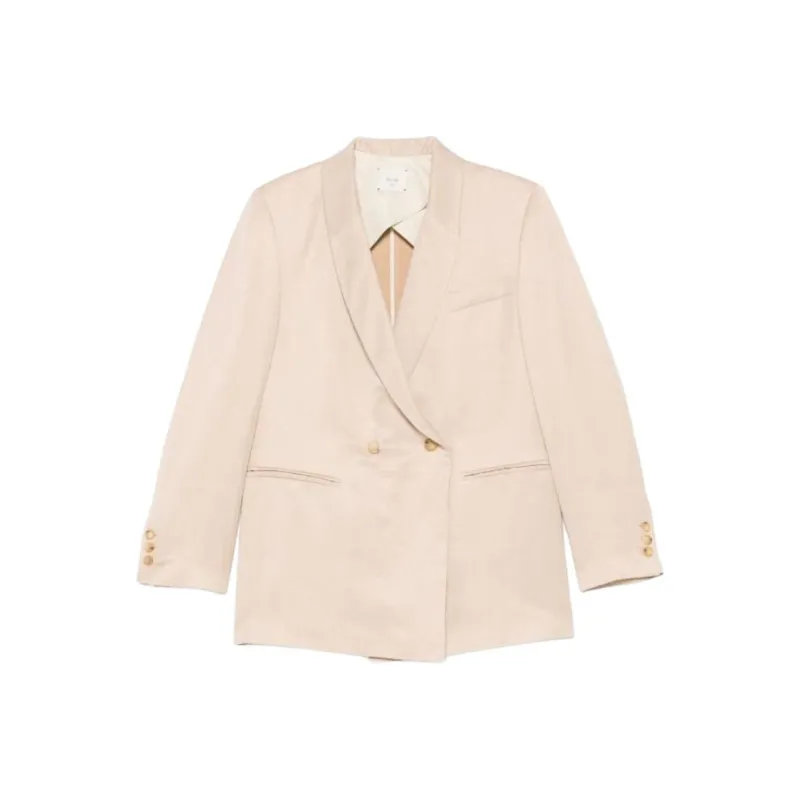 ALYSI SS25 Business Suit Women's Beige-0