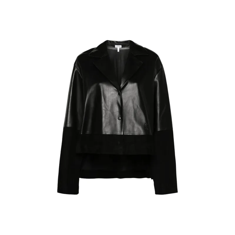 LOEWE Logo Debossed Long Sleeved Blazer-0