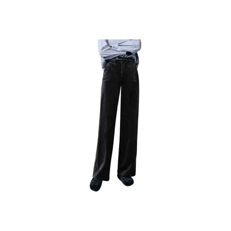 Late White Casual Pants Women's-4