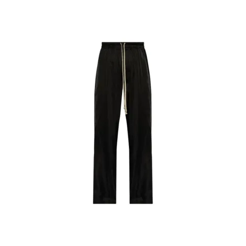 RICK OWENS Drawstring Wide Leg Trousers