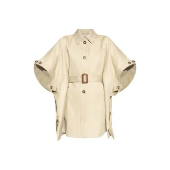 MaxMara Agape Belted Poncho