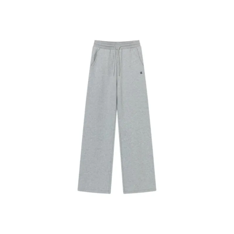 E.land Casual Pants Women's Medium Gray-0