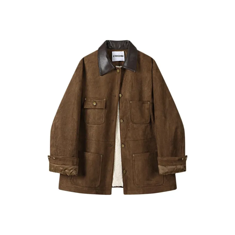 CIVICERA Velvet feel Coat Women's-1