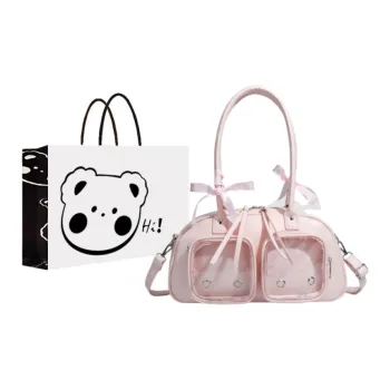 NX DOUGHNUT PU Shoulder Bag Pillow Bag One Shoulder Handbag Women's Multicolor