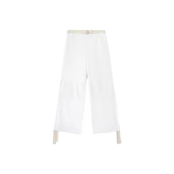 JIL SANDER SS24 Casual Pants Women's White